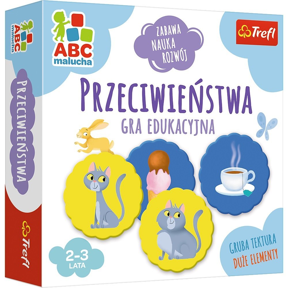 GRA PRZECIWIEŃSTWA ABC MALUCHA TREFL 01943